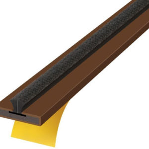 Exitex 20mm x 4mm Fire and Smoke (black pile) intumescent strip 2.1m  (x2 1.05m lengths)