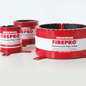 Rockwool Firepro 2 hr stop Pipe Collar