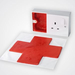 Protecta FR Putty Pad Double Socket 230 x 170mm